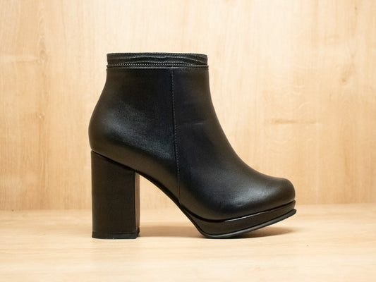 Botin Negro Mujer