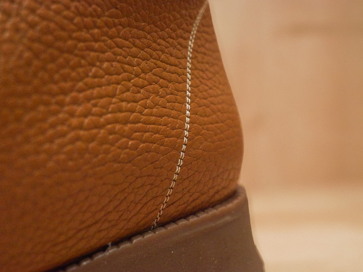 Botin miel En Cuero