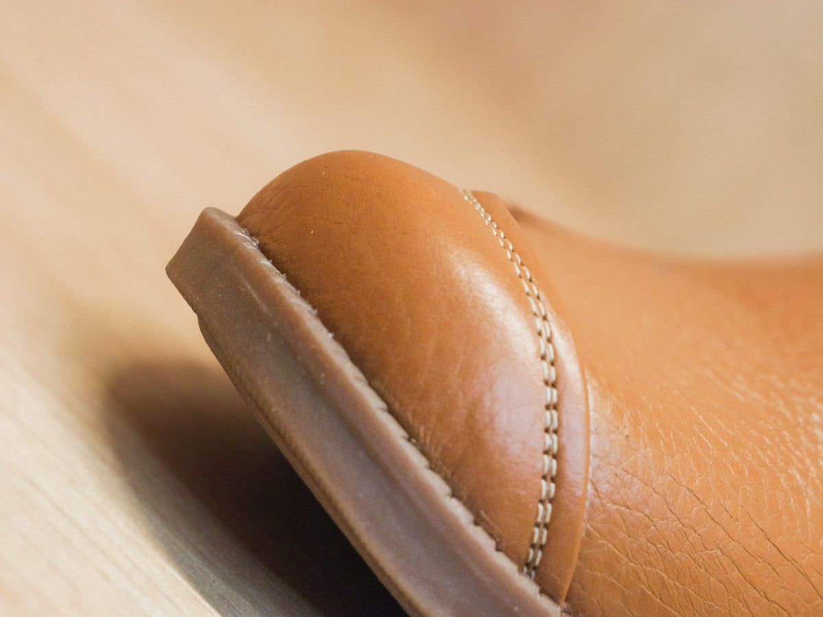 Botin miel En Cuero