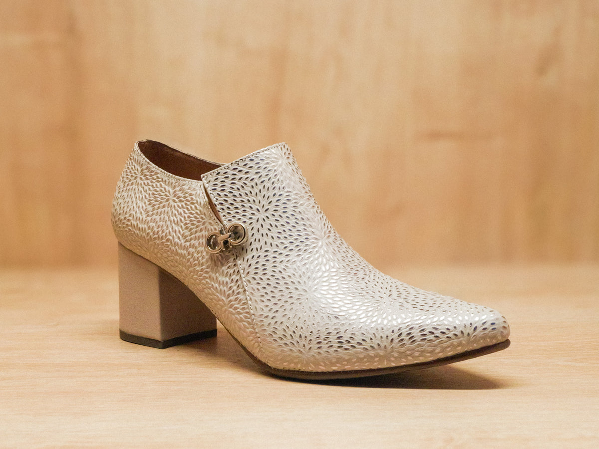 Botín Mujer Beige