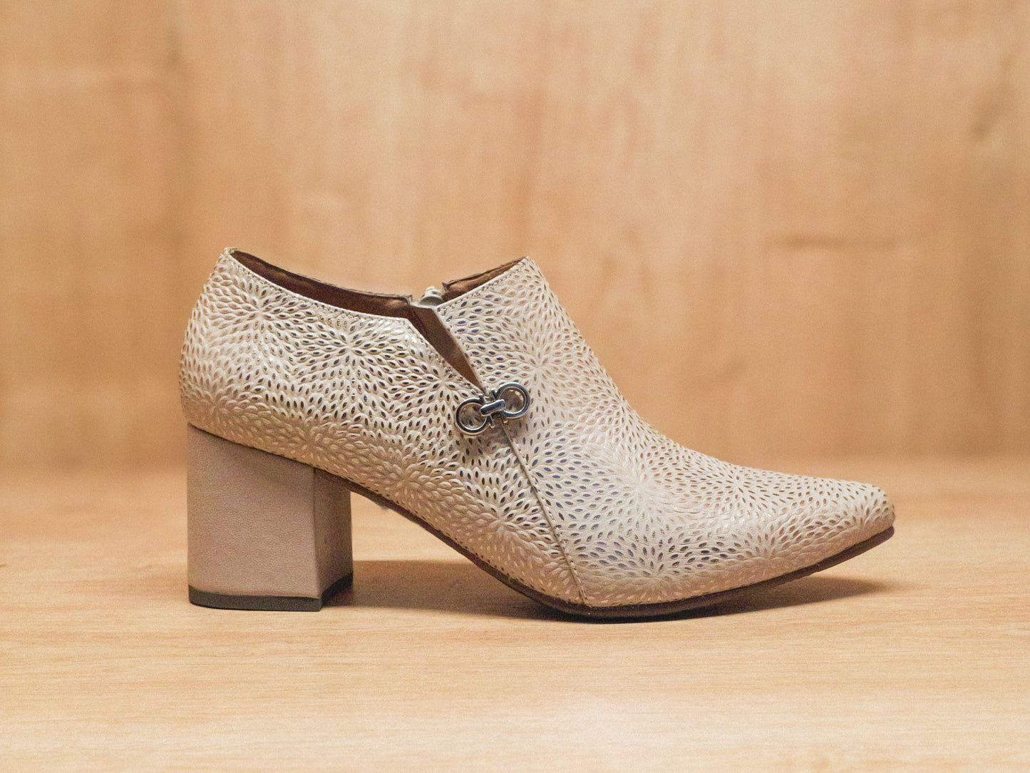 Botín Mujer Beige