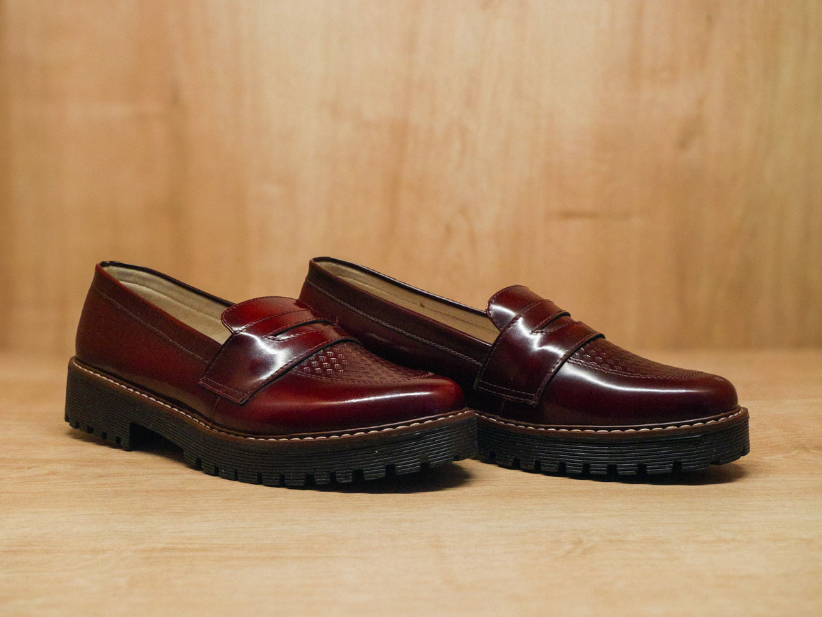 mocasín Vinotinto clasico
