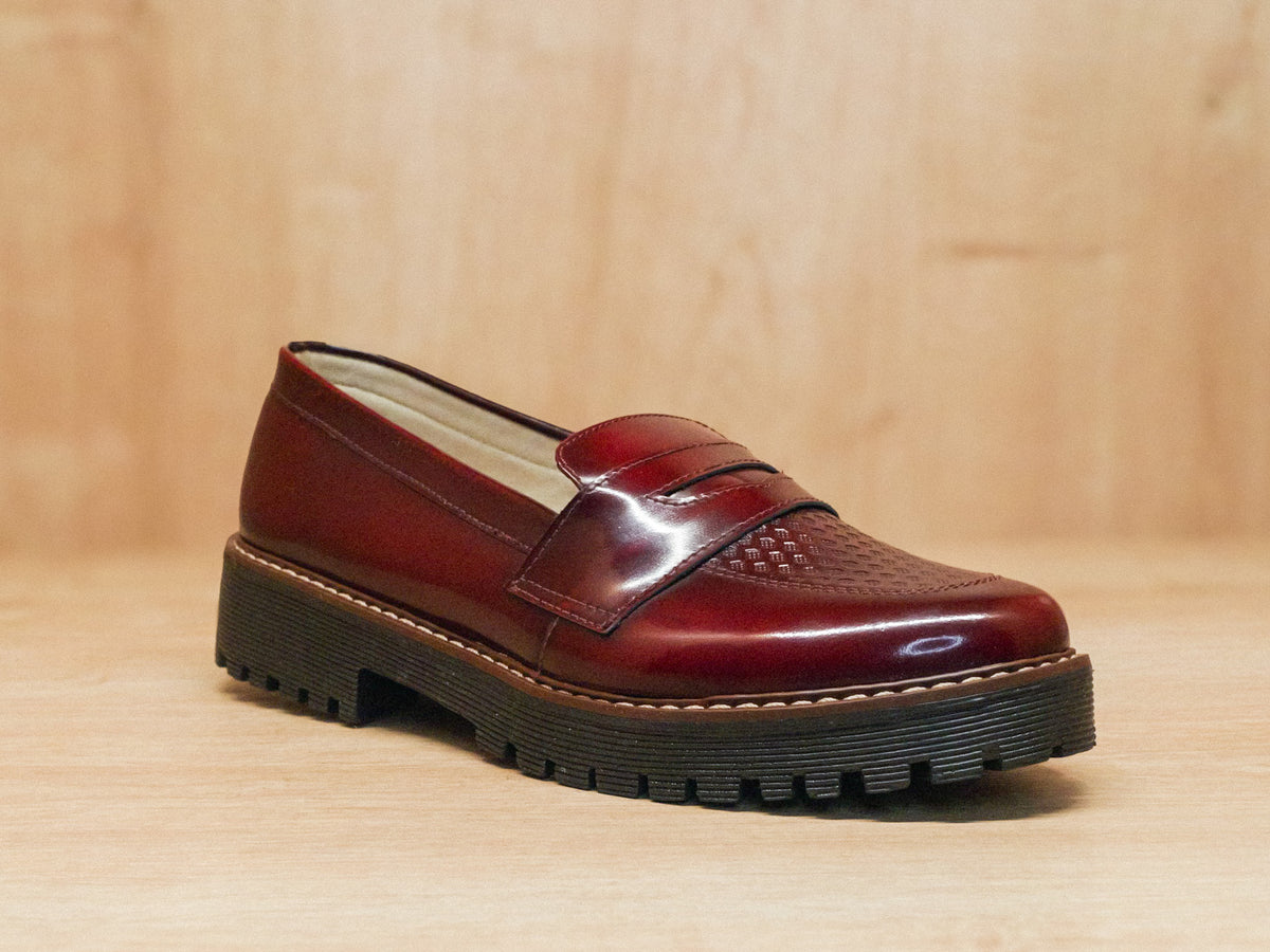 mocasín Vinotinto clasico