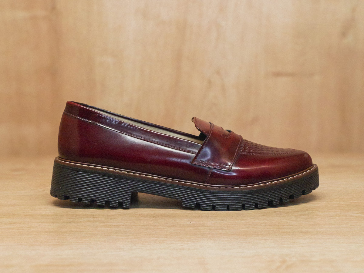 mocasín Vinotinto clasico